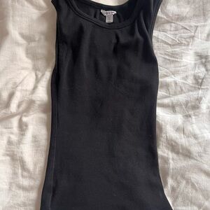 Organic Basics Black Tank Top